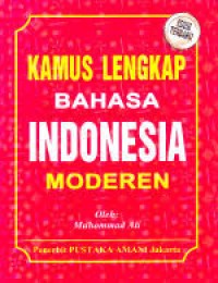 KAMUS LENGKAP BAHASA INDONESIA MODEREN