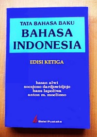 TATA BAHASA BARU: BAHASA INDONESIA